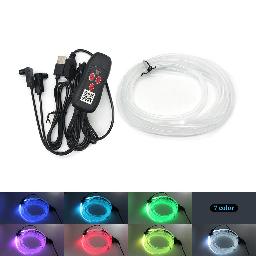 Vibrant LED Car Mood Lights